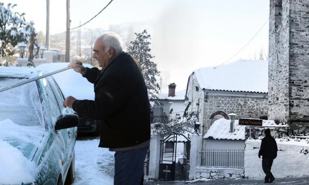 Κακοκαιρία Λέανδρος: Νέο, ισχυρό κύμα χιονιά από Δευτέρα